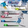 CARFIA Magnetic Ski Goggles OTG - Over Glasses Snowboard Snow