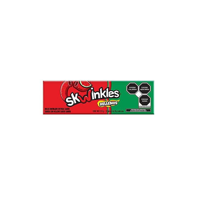 dakomyo Dulce Skwinkles Rellenos Sandia /Precio Por D - 12