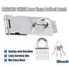 Litensh 4 Inch Stainless Steel Door Locks Hasp Latch with