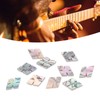 10 Pcs Guitar Fingerboard Inlay Abalone Shell Exquisite Beautiful Fretboard