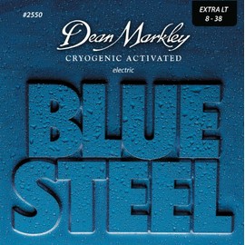 Dean Markley 2550 Extra Light Blue Steel Electric Guitar Strings (0.08-0.38) 6-Strings