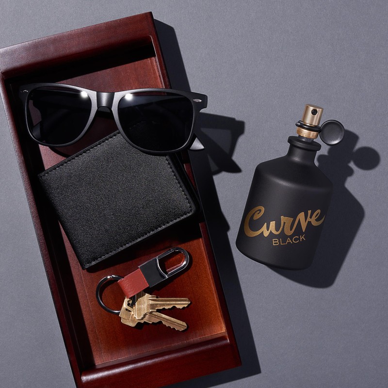 Curve Black For Men, Cologne Spray with Casual Day or