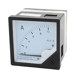 sourcingmap® DC 0-10A 6C2-A Direct Current Analog Ampere Panel Meter Class 1.5