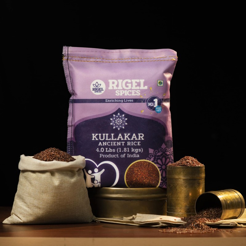 Rigel Spices | Kullakar Red Rice | 12+months aged |