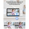 GHB Baby Monitor with Camera 5 Inch HD Screen 720P