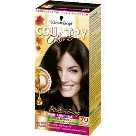 Schwarzkopf Country Colors Intensive Tint, 70 Brazil Dark Brown, 1 Piece, 122.5 ml