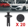 sourcing map 20Pcs Car Expanding Screw Rivets Trunk Fender Retainer