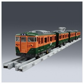 Takara Tomy Plarail Real Class 113 Suburban Train (JR East Japan / Shonan Color)