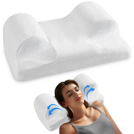 YourFacePillow neck contour pillow for sleeping. Cervical neck support. Beauty Pillow neck s...