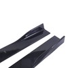 6PCS 78.7inch/2m Universal Car Side Skirts,Carbon Fiber Extension Splitter Lip
