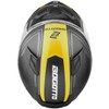 Bogotto FF110 Cinder Helmet (Black Matt/Yellow, L)
