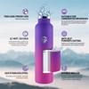 Thermos Flask, 1000 ml, BPA-Free, Stainless Steel, Leak-Proof Insulated Flask,