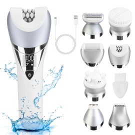 Laromni Women's Electric Painless Waterproof Shaver Razor Hair Removal for Private Area