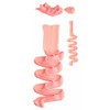 KitchenCraft SDINOZLRG06 Sweetly Does it Large Piping Nozzle, Ruffle Tip,