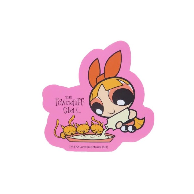 Powerpuff Girls [Die Cut Sticker] Character Sticker / Cat PK