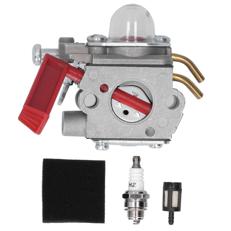 Carburetor Filter Sparking Plug Kit Fit for Homelite UT‑20760 UT‑20763
