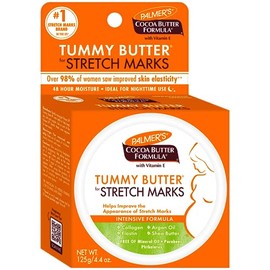 Palmer's Cocoa Butter Formula Tummy Butter, Bálsamo para la Panza -Estrías y Cuidado de la Piel Durante el Embarazo, Hipoalergénico, Dermatológicament