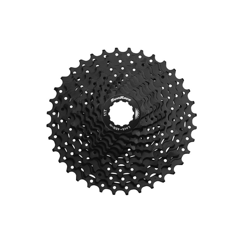 Sturmey-Archer Unisex - Adult SunRace Cassette, Black, One Size
