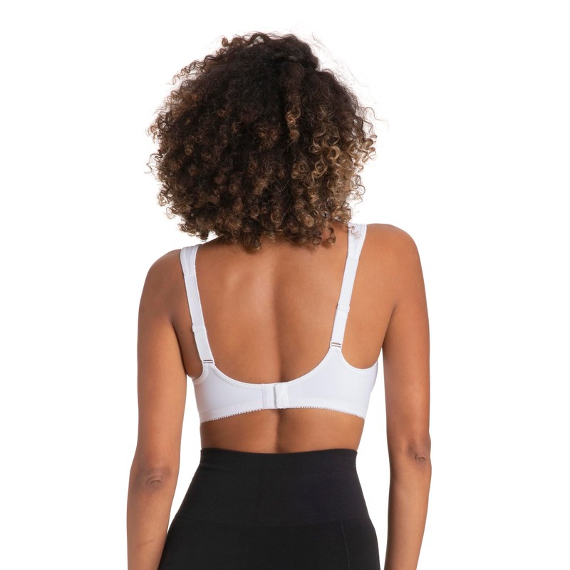 Dorina Womens Flex Bra, White/White, 40B EU