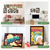 Ireer 24 Pack Comic Book Frame Wall Display Mounted Tabletop