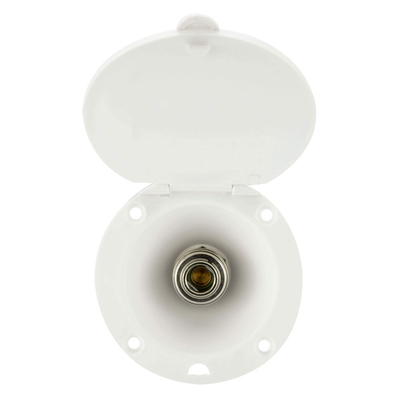 RecPro RV Exterior Spray Port Hook-Up Connector with Quick Connector