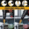 3/16"-7/8" Step Drill Bit | Compatible with DeWalt DWA1786IR -
