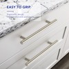 25 Pack Cabinet Handles with 5 Inch (128mm) Hole Center