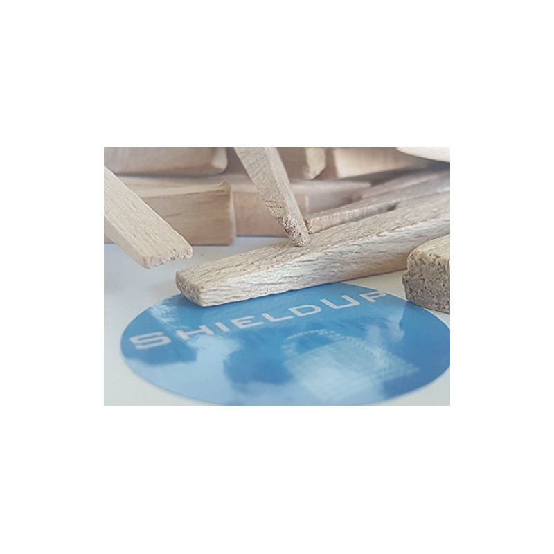 Shieldup Beech Wood Tile Wedges - Pack of 50