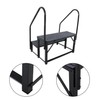 Silscvtt Steps Outdoor Stairs 2 Step RV Steps with 2