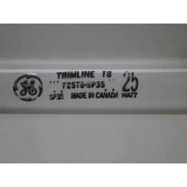 GE (4-Pack) GE F25T8/SP35 25-Watt Fluorescent Lamp 36" 25W Light Bulb 3500K