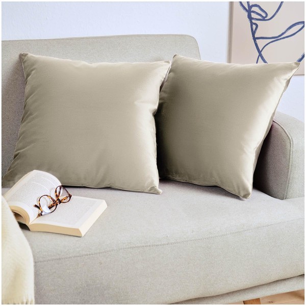 Blumtal Set of 2 Soft Velvet Cushion Covers, 30 x