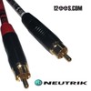 Technics 1200 1210 Gold Tip RCA Phono Cables with Internal