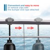 Pontoon Boat Fender Clips - 4 Pack of Durable Buoy