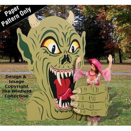 Rising Demon Photo Op Woodworking Project Plan