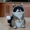 Distinctive Designs 6.25" Begging Raccoon Figurine - Cute Racoon Home