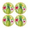 Supreme Housewares Bamboo Pineapple Gourmet Art - Plato de melamina
