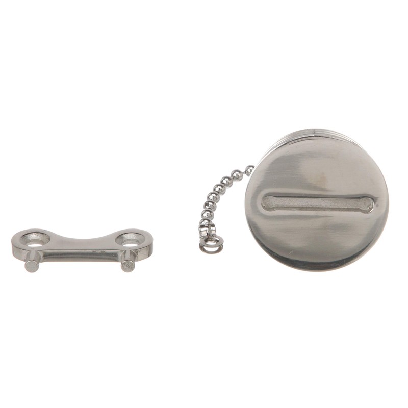 Seachoice Replacement Gas Fill Cap, Cast Stainless Steel