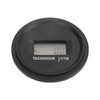 Tach Hour Meter LCD Display Round High Accuracy RPM Hour
