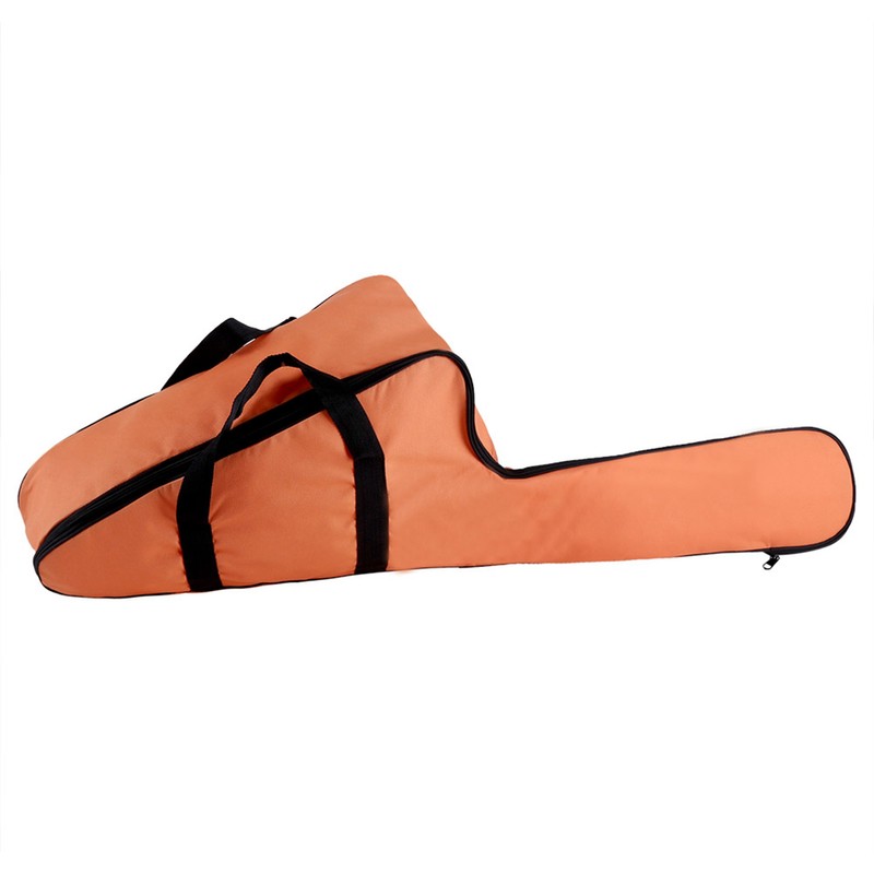 Portable Orange Oxford Chainsaw Carrying Bag Case Protective Storage Bags