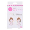 Parche De Estiramiento Facial Forma De V Transpirable 40pz