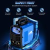 TRQWH Mini Welding Machine 110V 200A Stick Welder Machine Portable
