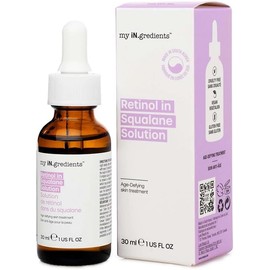MY INGREDIENTS, Sérum de Retinol en Escualano, Renueva la Piel, Reduce Signos de la Edad, 30 ml