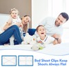 MUXTTAO Bed Sheet Clips for Bedding, Universal Fitted Sheet Clips,