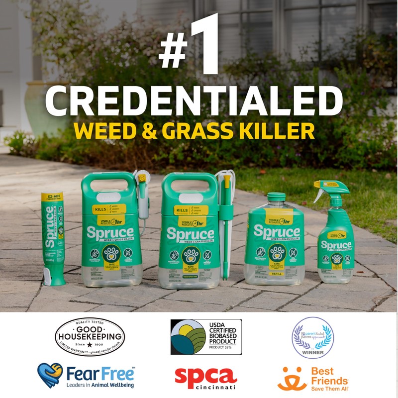 Spruce Weed Killer Refill - Versatile Weed & Grass Killer₃