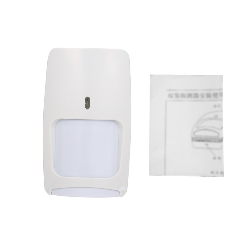 Wired PIR Microwave Sensor Detector Wall Mounted Infrared Motion Detector