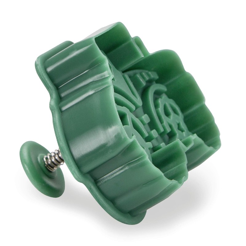 Städter 171848 Tractor Cookie Cutter, Plastic, 6.5 cm, Green