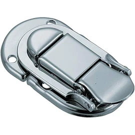 TRUSCO(トラスコ) パッチン錠 横ズレ防止タイプ・スチール製 (4個入) P-49