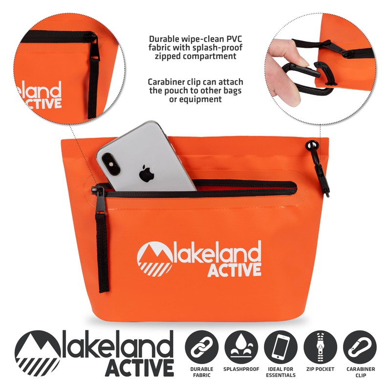 Lakeland Active Waterside Water-Resistant Pouch for Watersports Hiking Kayaking &