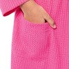 Fruit of the Loom Girl's Classic Waffle Robe, Rose, 4/5