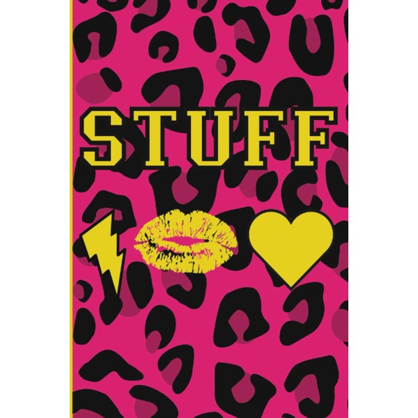 Stuff: Preppy Aesthetic 200 Page Blank Lined Journal Bedroom Side